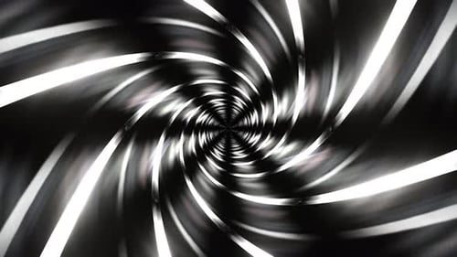 White Spiral Energy Flow Background Vj Loop I 4K