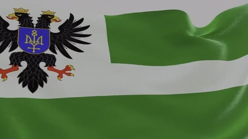 Flagge der Oblast Tschernihiw