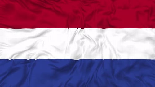 Schleife zum Schwenken der niederländischen Flagge