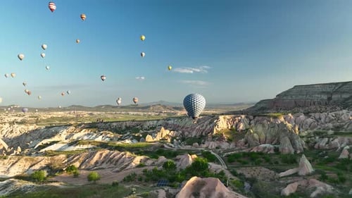 Die Region Kappadokien in der Türkei ist der beliebteste Ort der Welt für Heißluftballonfahrten