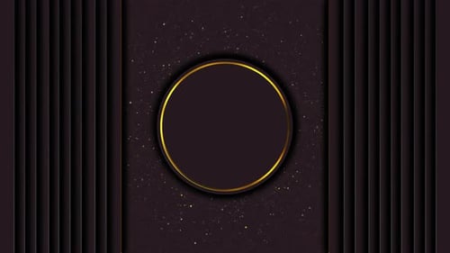 Luxury Pink Background with Particles Loop Background