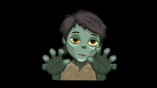 Zombie 1 Animated Emoji