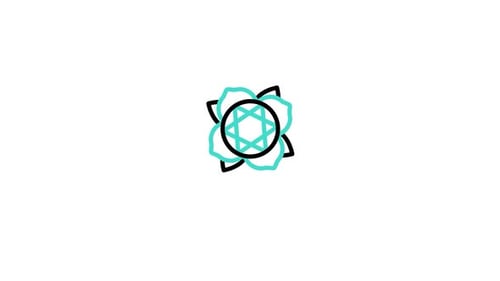 Animiertes Chakra-Symbol