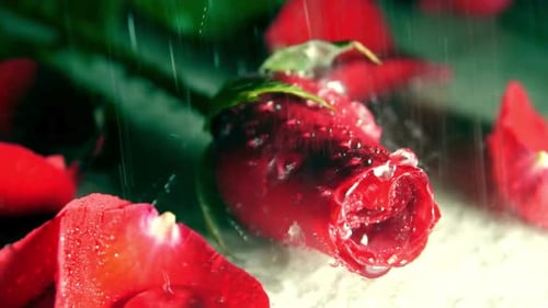 Water Drop Falling
