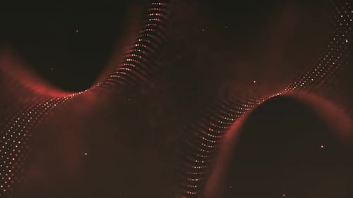 Yellow Glowing Lights Lines Animation Loop