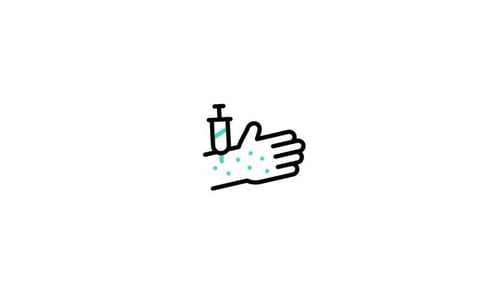 Animiertes Allergie-Symbol