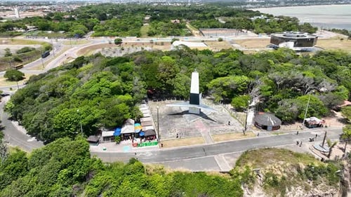 Phare de Cabo Branco dans la ville brésilienne de Joao Pessoa, dans l'État de Paraiba.