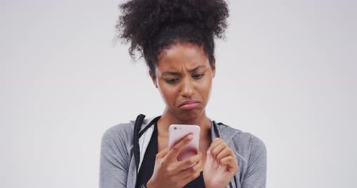 Woman Using Mobile Phone