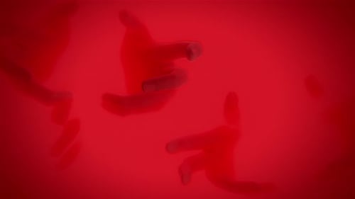 Abstract Fluid Organic Forms Transition