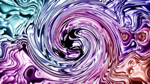Abstract wavy flowing liquid . Moving shape layer style motion background . Seamless pattern twist