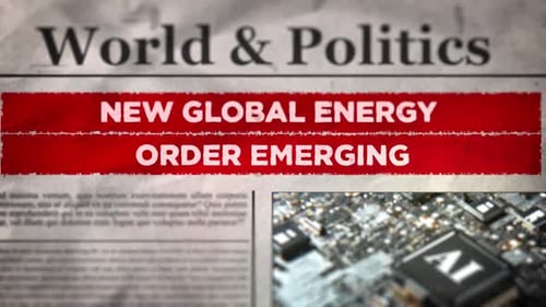 Grungy Newspaper Headline Reveal for Global News and Politics