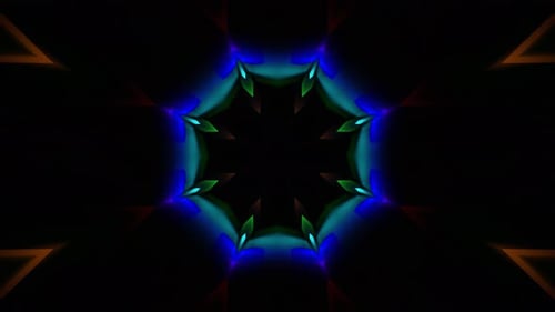 Hypnotic Star Field Background