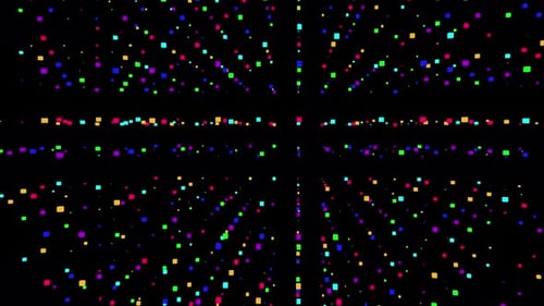 Representación digital de fondo festivo brillante con purpurina 4K