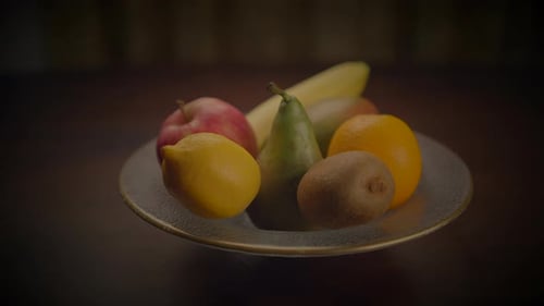 Healthy Nutrition Fruits with Vitamins and Antioxidants