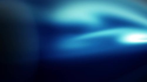Lumière vive se déplaçant de manière aléatoire sur fond bleu foncé