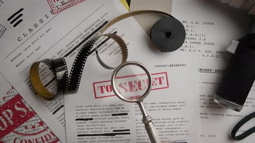 Documents et images très confidentiels et secrets