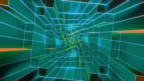 fundo de movimento de vídeo abstrato em loop visual