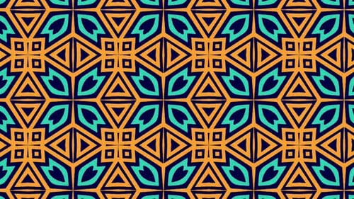 Isometric Seamless Patterns Animation Background | Award Shows Patterns Background