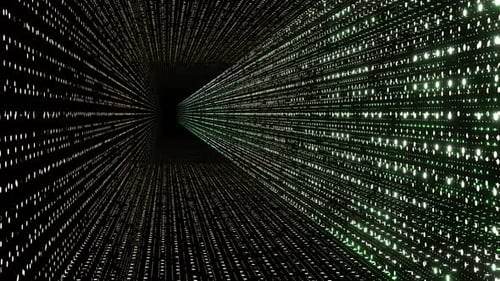 Matrix. Abstract technology background.