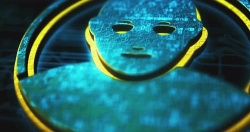 Social media chat and artificial intelligence symbol digital concept