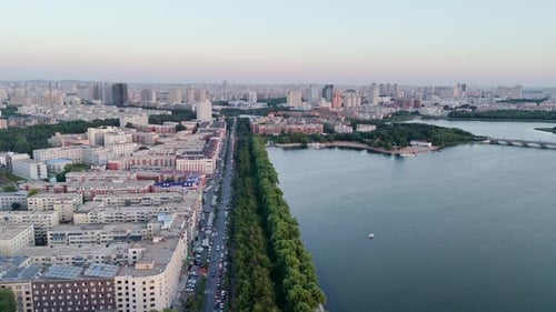 Nanhu Park in Changchun City