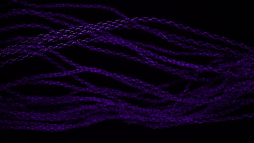 Futuristic Purple Glowing Wavy Lines Abstract Motion Background