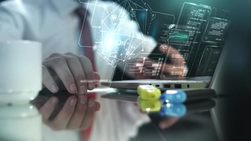 Arbeiten mit Big Data in Augmented Reality 4K
