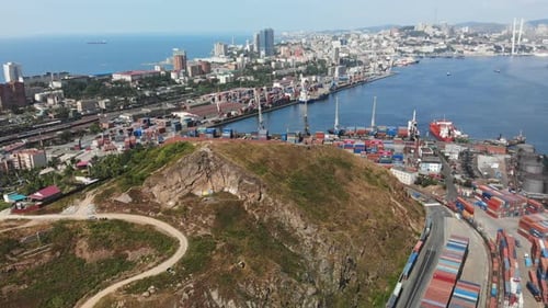 Cross Hill in Vladivostok