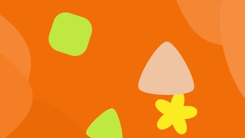 Abstrakter bunter Formenhintergrund