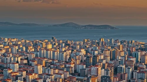 4 K Luftaufnahmen der Stadt Istanbul, Türkei