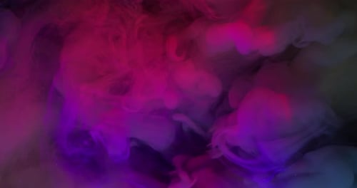 Colorful swirls of pink purple smoke background