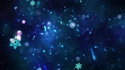 Weihnachtszauber, Schnee und Schneeflocken-Hintergrund 45