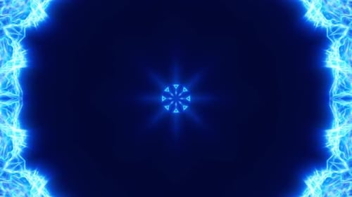Kaleidoscopic Energy Loop Background