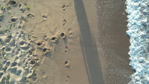 Walking on Beach