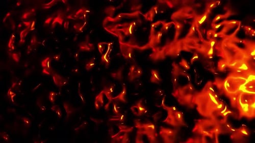 Molten Lava Loop Backround