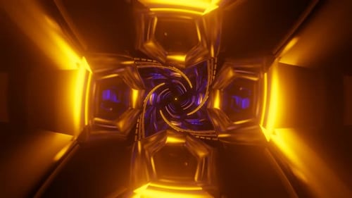 Hypnotic Flashing Scifi VJ Loop with Trippy Surreal Visuals