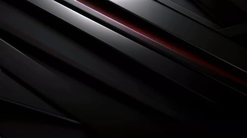 Abstract Geometric Dark Metallic Lines Background Animation