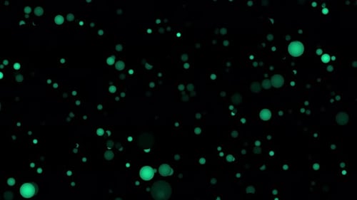 Glowing Particle Wave Animation | 3D Glitter Light Background with Floating Energy Motion