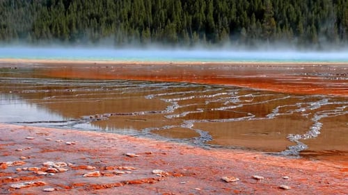Grand Prismatic Spring in Yellowstone National Park