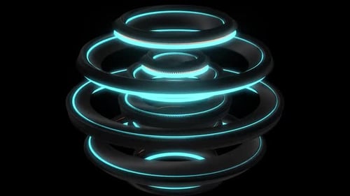 Fond de générateur d'énergie futuriste