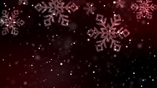 Christmas Particles Background
