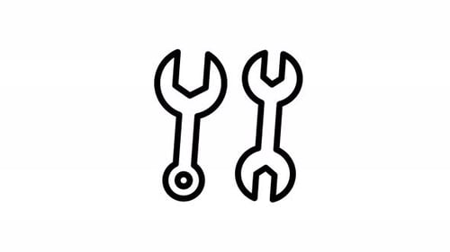 Animation des Schraubenschlitz-Symbols