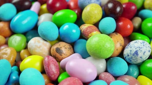 Bright and Colorful Pile of Candy