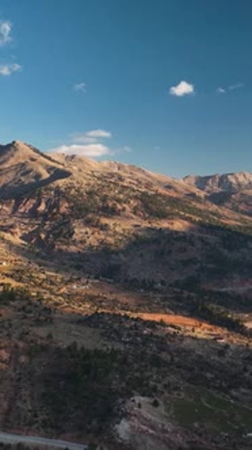Vertical Video Mountain Retreat Bliss River Flowing High Above Sea Level