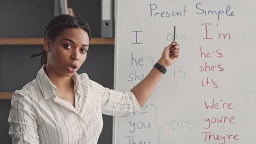 Enseigner le présent simple aux étudiants dans un environnement en ligne