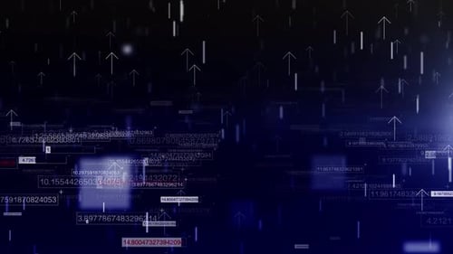 Technology Background Loop, Business Corporate Abstract 171