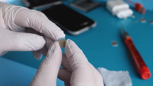 Servicio de reparación de equipos móviles