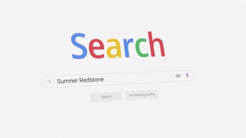Sumner Redstone Google search