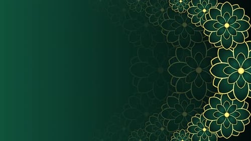 Mandala Ramadan-Hintergrundanimation