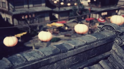 Mesmerizing Japanese Temple Clear Weather